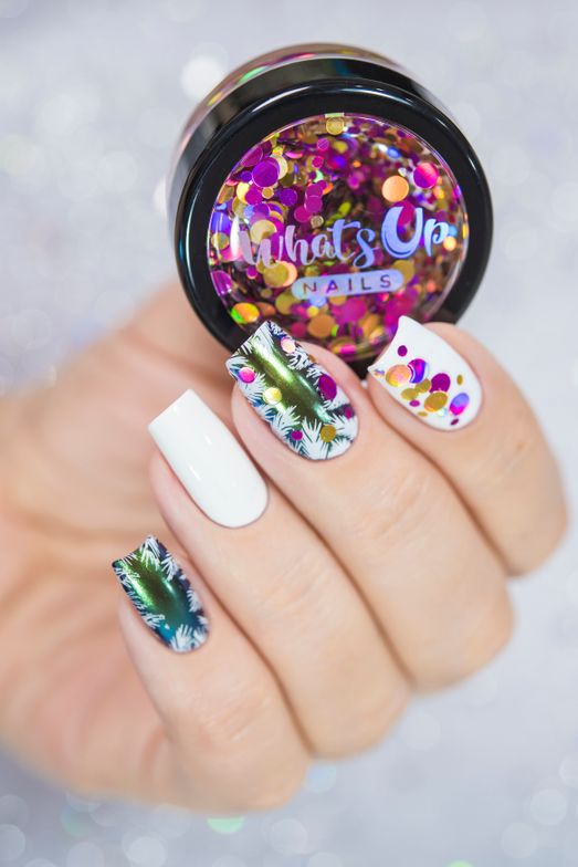 Stamping Plate Magic: Winter Nail Designs with Whats Up Nails