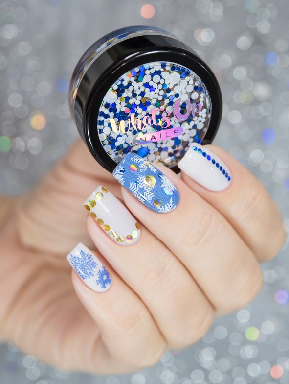 Stamping Plate Magic: Winter Nail Designs with Whats Up Nails