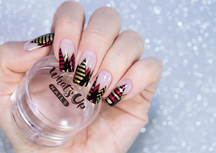 Stamping Plate Magic: Winter Nail Designs with Whats Up Nails