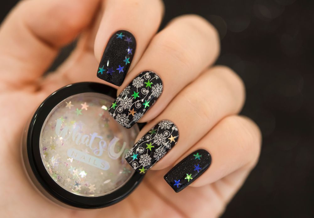 Stamping Plate Magic: Winter Nail Designs with Whats Up Nails
