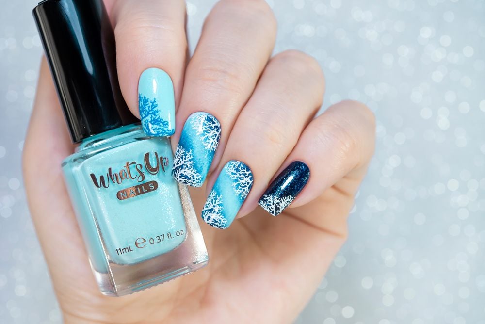 Stamping Plate Magic: Winter Nail Designs with Whats Up Nails