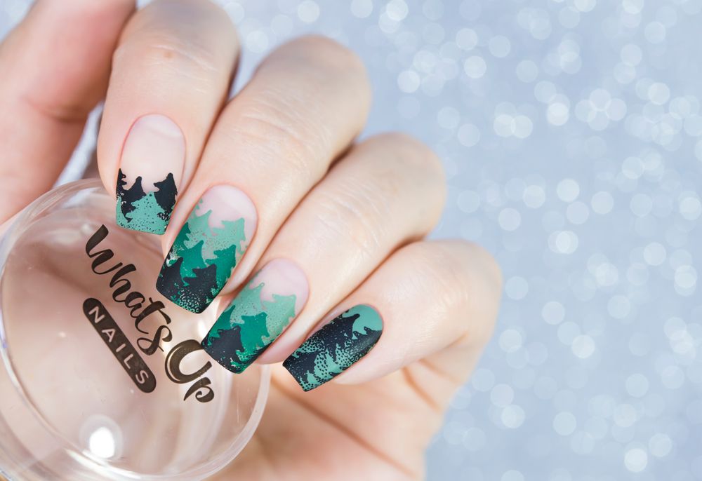 Stamping Plate Magic: Winter Nail Designs with Whats Up Nails