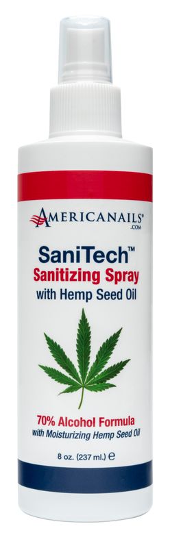 SaniTech Sanitizing Spray with Hemp Seed Oil