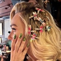 Chloe Fineman's Beetle-Inspired Look--Susan Alexandra

Nails by Holly Falcone using ORLY