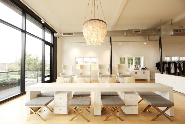 Natural lighting can allow clients to feel extra relaxed, but make sure you have an option,such as blinds, to dim the windows if it’s too bright. (All photography courtesy of Michele Pelafas)