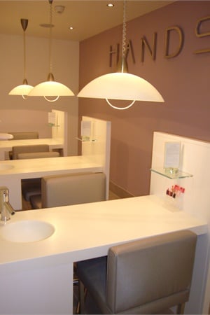 Workstation lighting should be low-heat and energy efficient.