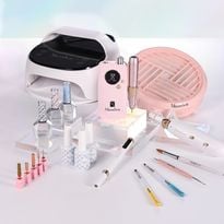A collection of nail tools.