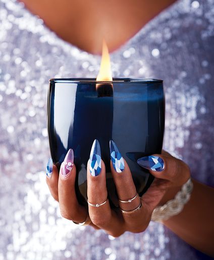 Behind the Scenes: Abstract Winter Nail Art
