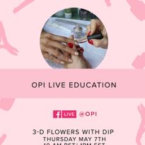 OPI Announces Facebook Live Education For May