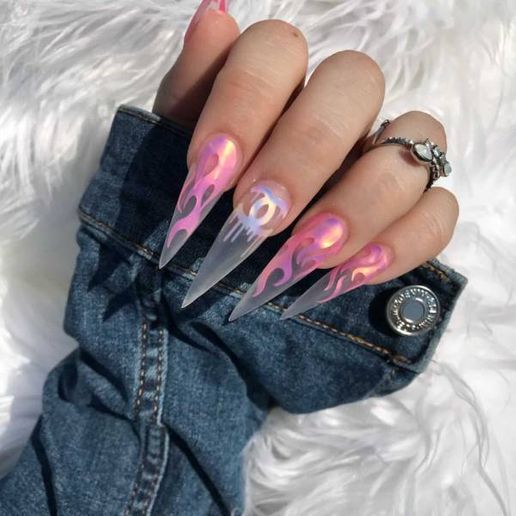 When Mounixay found out that a company was knocking off her holographic flame stickers, she sent...