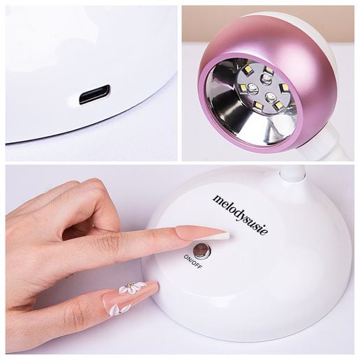 MelodySusie 2-in-1 Nail Art Lamp Helps You Create, Not Wait