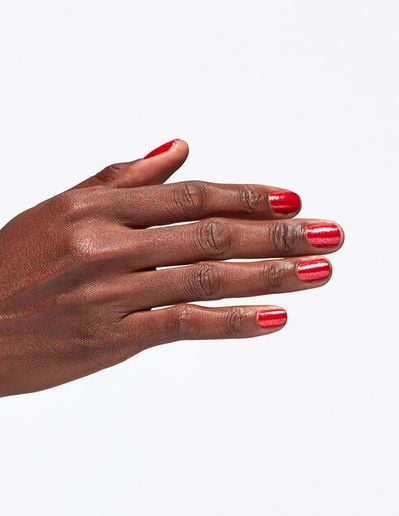 OPI's "Rhinestone Red-y"