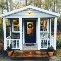 The Sweetest Little "She Shed" Salon
