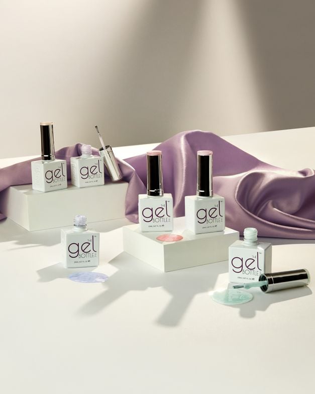The GelBottle&#39;s new Wedding Collection features six sparkling pastels. - The GelBottle