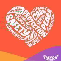 The Trevor Project provides information and support to LGBTQ young people, 24/7, all year round.