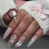 Coquette Nails: 10 Photos of Spring 2024's Cutest Nail Trend