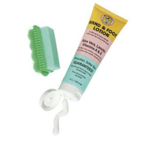 Mr. Pumice Brush and Hand and Foot Lotion