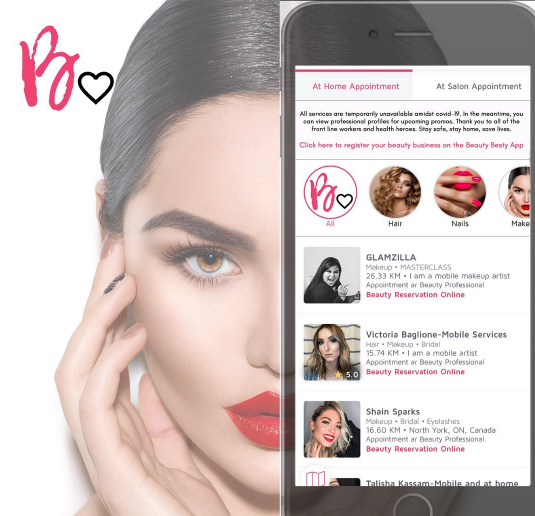 Beauty Besty App Can Help Canadian Beauty Pros
