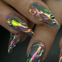 Winter 2023 Nail Trend Alert: Aurora Nails
