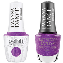"Belt It Out" from Gelish and Morgan Taylor's I Wanna Dance Collection