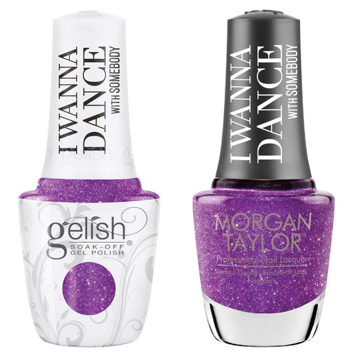 Gelish & Morgan Taylor's I Wanna Dance shade "Belt It Out"