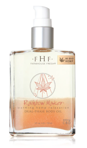 Farmhouse Fresh Rainbow Maker Warming Hemp Relaxation Dual-Phase Body Oil