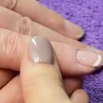 How to Apply a Gel-Polish French Manicure
