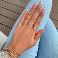 TRENDING: Unexpected French Manicures