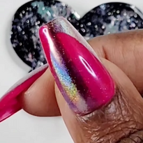 Gelish Soft Gel Tips and Chrome Stix Make Nail Art So Easy