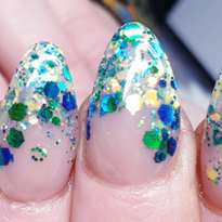 Glitter Fade Acrylic Redesign Tutorial