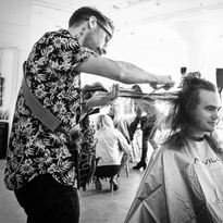 Jesse Linares is a master stylist and a member of the Sam Villa Artistic Team.