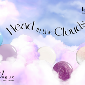 Get lost in a daydream with en Vogue’s newest lac it! collection Head in the Clouds.