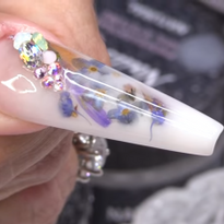 Milk Bath Acrylic Nail Art Tutorial