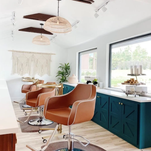 Some of the beautiful salon solutions Minerva Beauty has to offer.