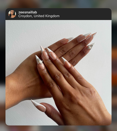Painting the Season: @zeesnaillab's Take on 2023 Fall Nail Trends