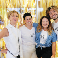 Pictured (from left to right) are Vanity Salon founder Glennis Tolunay, general manager Suyen...