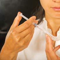 Hit the Bleach: Clients Opt  for Salon Teeth-Whitening