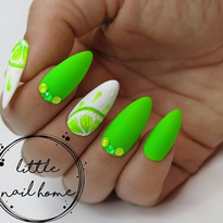 Citrus Nail Art For Summer