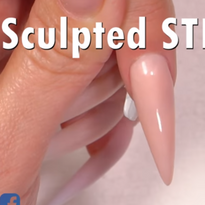 How to Sculpt a Stiletto Nail