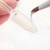 Quick Nail Tips: Perfect Gel Smile Lines with a String Technique