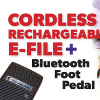 How to Use Kupa's Cordless Rechargeable E-File and Bluetooth Foot Pedal
